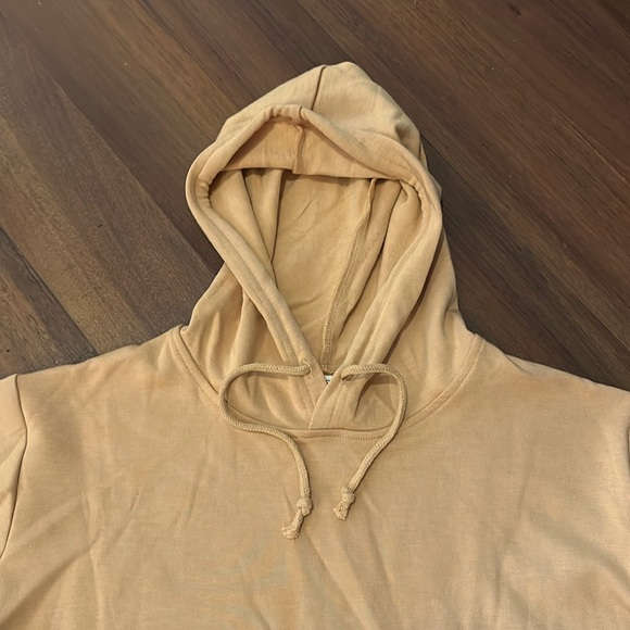 NWT Joss & J Bamboo Eco Friendly Hoodie XS, Temp Regulating, Peach Color - Picture 2 of 9